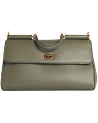 Dolce & Gabbana - My Sicily Soft Leather Handbag - Lyst