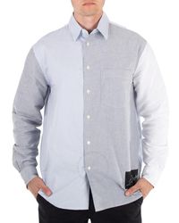 JW Anderson - Classic Fit Patchwork Cotton Shirt - Lyst
