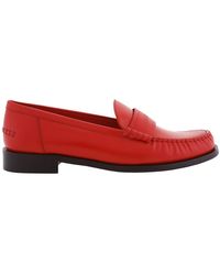 Ferragamo - Ferragamo Irina Leather Moccasin - Lyst