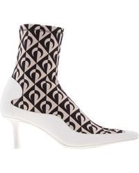 Jimmy Choo - X Marine Serre Printed Ankle Boots, Brand Size 34 Us - Lyst