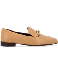 Tory Burch - Jessa Leather Loafers - Lyst