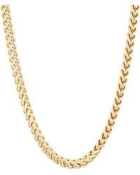Robert Alton - Stainless Steel Ip Finish Franco Link 24" Chain - Lyst