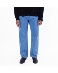 Marni - Organic Denim Wide-Leg Jeans - Lyst