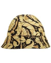 Versace - Dropped Brim Bucket Hat - Lyst