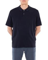 dunhill - Rollagas Short Sleeve Cotton Blend Polo Shirt - Lyst