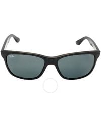 Ray-Ban - Dark Grey Square Sunglasses Rb4181 601/87 57 - Lyst