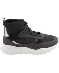 Bally - Ladies Bienne Panelled Hi-Top Sneakers - Lyst