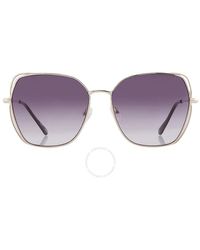 Guess Factory - Smoke Gradient Butterfly Sunglasses Gf0416 32b 60 - Lyst