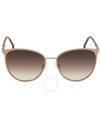 Carolina Herrera - Brown Gradient Butterfly Sunglasses - Lyst