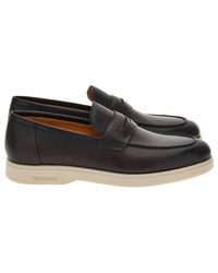 Ferragamo - Gancini Ornament Deconstructed Loafers - Lyst