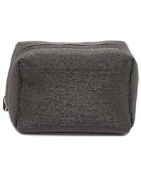 Brunello Cucinelli - Ultra Textured Leather Pouch - Lyst