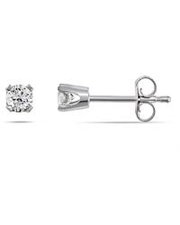 Amour - 1/5 Ct Tw Diamond Stud Earrings - Lyst