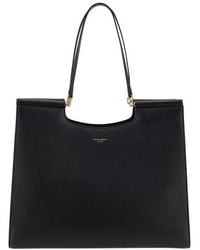 Dolce & Gabbana - Dolce & Gabbana Large Leather Tote Bag - Lyst