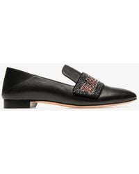 Bally - Jannie Lamb Leather Slippers, Brand Size 40 Us - Lyst