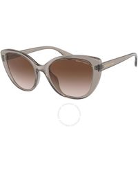 Armani Exchange - Gradient Cat Eye Sunglasses Ax4111su 824013 54 - Lyst