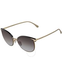 Michael Kors - Dark Gradient Round Sunglasses Mk1088 10148g 59 - Lyst