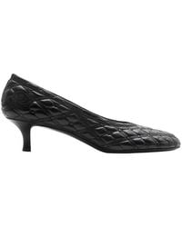 Burberry - Ekd Leather Baby Pumps, Brand Size 38 Us - Lyst