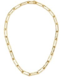 Gucci - Link To Love Wide Chain Necklace - Lyst