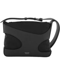 Ferragamo - Cut Out Leather Shoulder Bag - Lyst