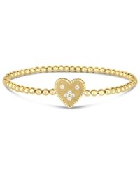 Roberto Coin - 18K Venetian Princess Small Heart Medallion Bracelet - Lyst