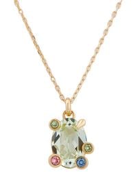 Swarovski - Gema Mixed Cuts Pendant Necklace - Lyst