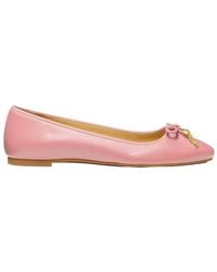 Michael Kors - Nori Leather Ballet Flats, Brand Us - Lyst