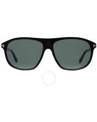 Tom Ford - Prescott Polarized Green Navigator Sunglasses Ft1027 01r 60 - Lyst