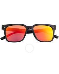 Sixty One - Capri Mirror Coating Square Sunglasses Sixs109rd - Lyst