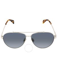 Lanvin - Blue Gradient Pilot Sunglasses - Lyst