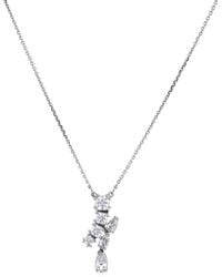 Swarovski - Matrix Pendant Motif Rhodium Shiny - Lyst