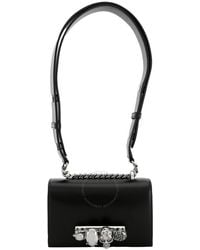 McQueen - Jewelled Satchel Mini Shoulder Bag - Lyst