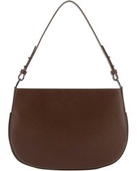 BY FAR - Leather Issa Shoulder Bag - Lyst