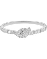 Swarovski - Matrix Baguette Cut Bangle - Lyst