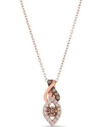 Le Vian - Ladies Chocolate Solitaire Necklaces Set - Lyst