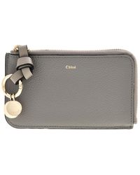 Chloé - Alphabet Tri-Fold Compact Wallet - Lyst