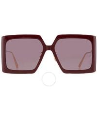 Dior - Bordeaux Square Sunglasses Solar S2u Cd40039u 66s 59 - Lyst