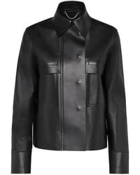 Ferragamo - Leather-Jacket - Lyst