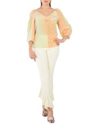 Stella McCartney - Ladies Tie-Dyed V-Neck Blouse, Brand Size 34 (Us - Lyst
