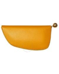 Burberry - Mimosa Leather Large Shield Wallet - Lyst