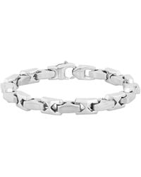 Robert Alton - Stainless Steel Mariner Link Bracelet - Lyst