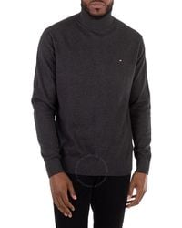 Tommy Hilfiger - Flag-Embroidered Roll Neck Jumper - Lyst