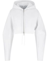 Ferragamo - Cotton Faille Cropped Jacket, Brand Size 46 Us - Lyst