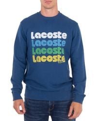 Lacoste - Long Sleeves Pull Over Sweater - Lyst