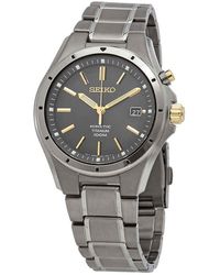 seiko kinetic mens watch