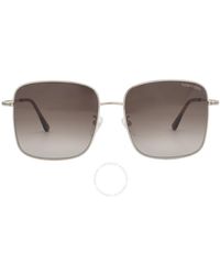 Tom Ford - Brown Gradient Square Sunglasses Ft0894-k 28f 59 - Lyst
