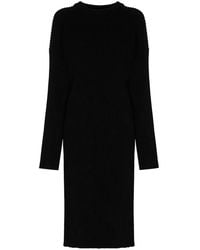 Bottega Veneta - Cut-Out Knee-Length Sweater Dress - Lyst