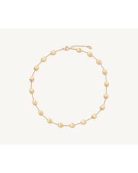 Marco Bicego - Siviglia 18K Large Bean Adjustable Necklace - Lyst