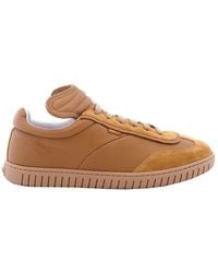 Bally - Deserto Calf Suede Parrel Sneakers - Lyst