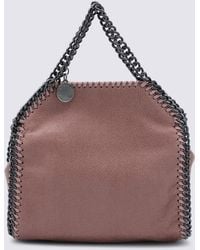 Stella McCartney - Faux Leather Tiny Falabella Crossbody Bag - Lyst