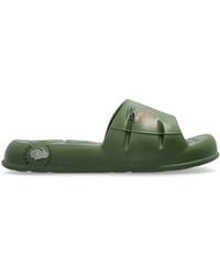 KENZO - Logo Embossed Splash Mules, Brand Size 42 Us - Lyst